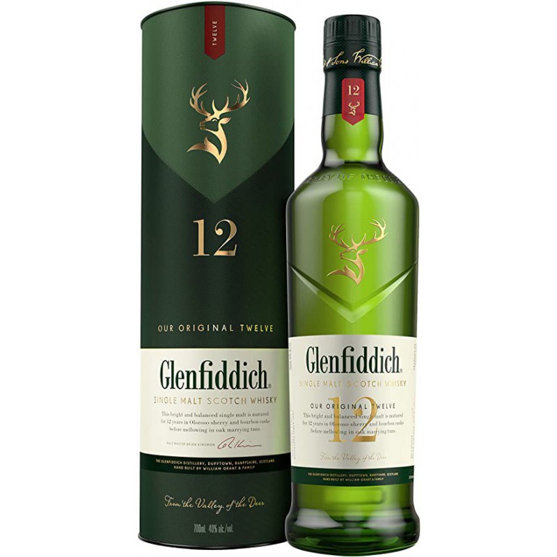 GLENFIDDICH 12 A\OS MALTA 0.70 CL.      